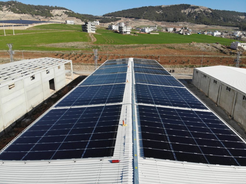 TAGRA GES – Adıyaman Proje Tipi: bifacial Çatı